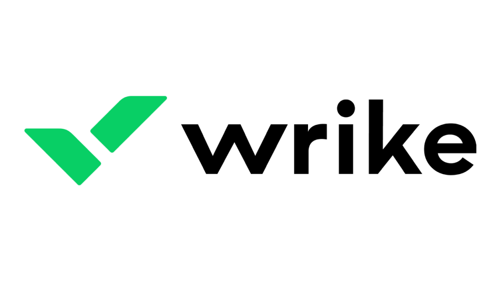 Logotipo oficial de Wrike, plataforma empresarial de software diseñada para la gestión del trabajo colaborativo, la planificación de proyectos y el seguimiento de recursos.