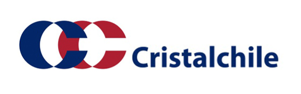 Logotipo oficial de Cristalchile, empresa líder en envases de vidrio y aliado estratégico de INNK en la optimización de procesos de innovación industrial.
