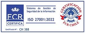 27001-2022-FCR CHILE – INNK -CH388 Certificación ISO 27001:2013 de FCR Chile para el sistema de gestión de seguridad de la información en servicios de innovación empresarial y gestión de proyectos.
